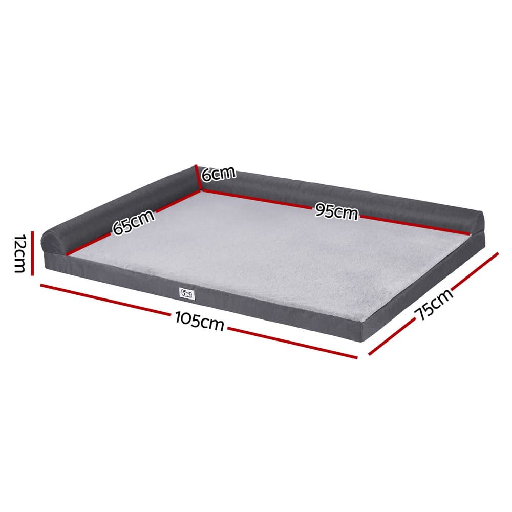 Egg-Crate Foam Sofa Bed, Large (i.Pet) view 2