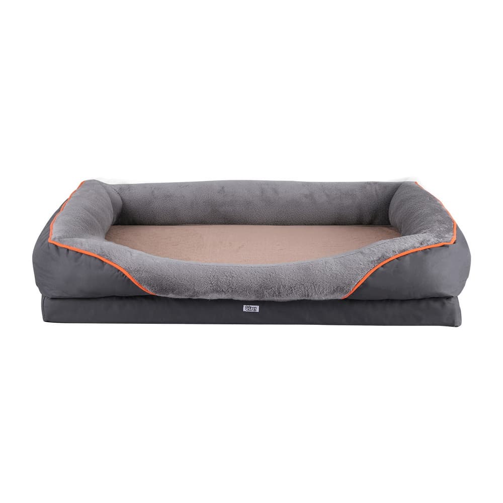 Orthopedic Fleece Sofa Bed, XL (i.Pet) view 3