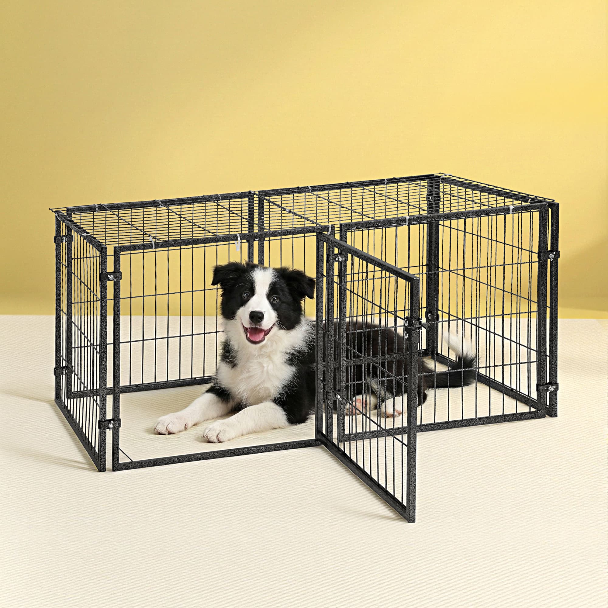 Large Crate & Playpen, 129cm (i.Pet) view 7