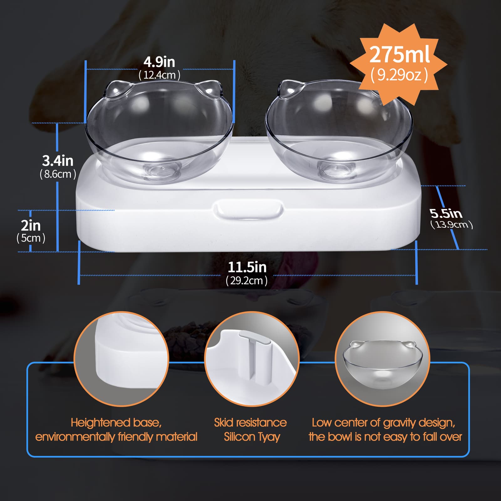 Anti-Slip Bowl (YES4PETS) view 5