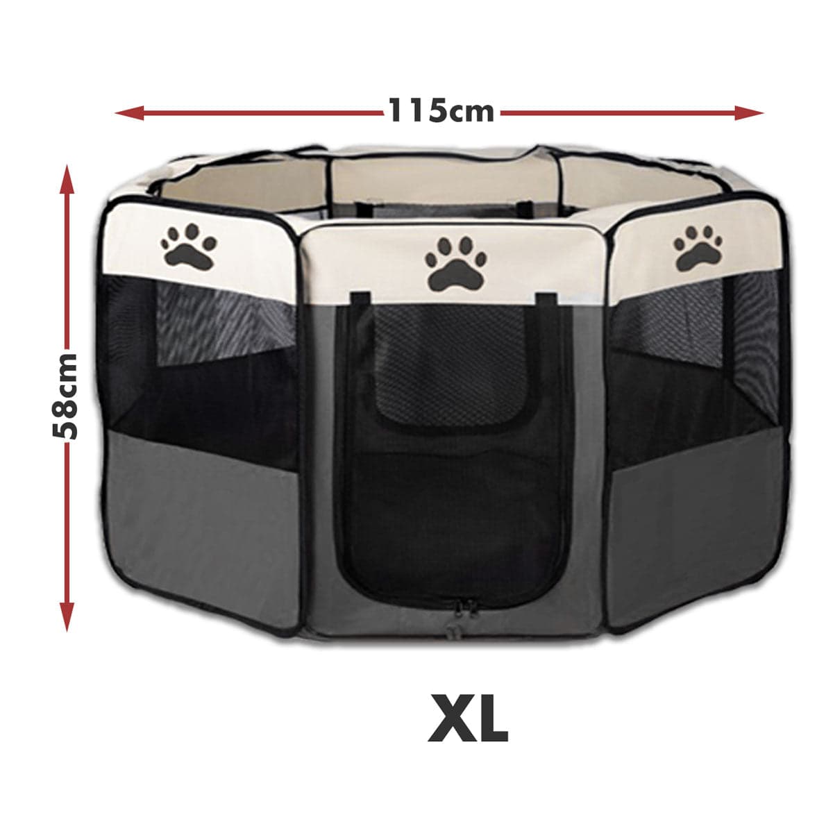 Soft 8-Panel Playpen, XL view 10