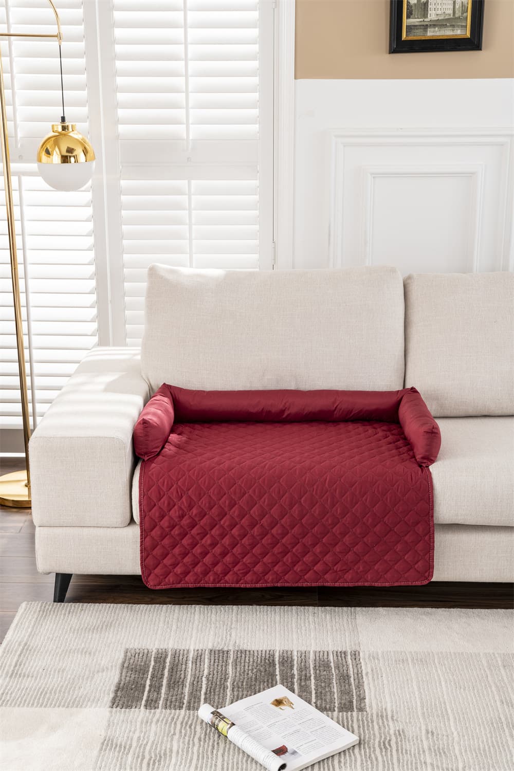 Waterproof Sofa & Bed Protector Mat, 90 x 120cm view 2