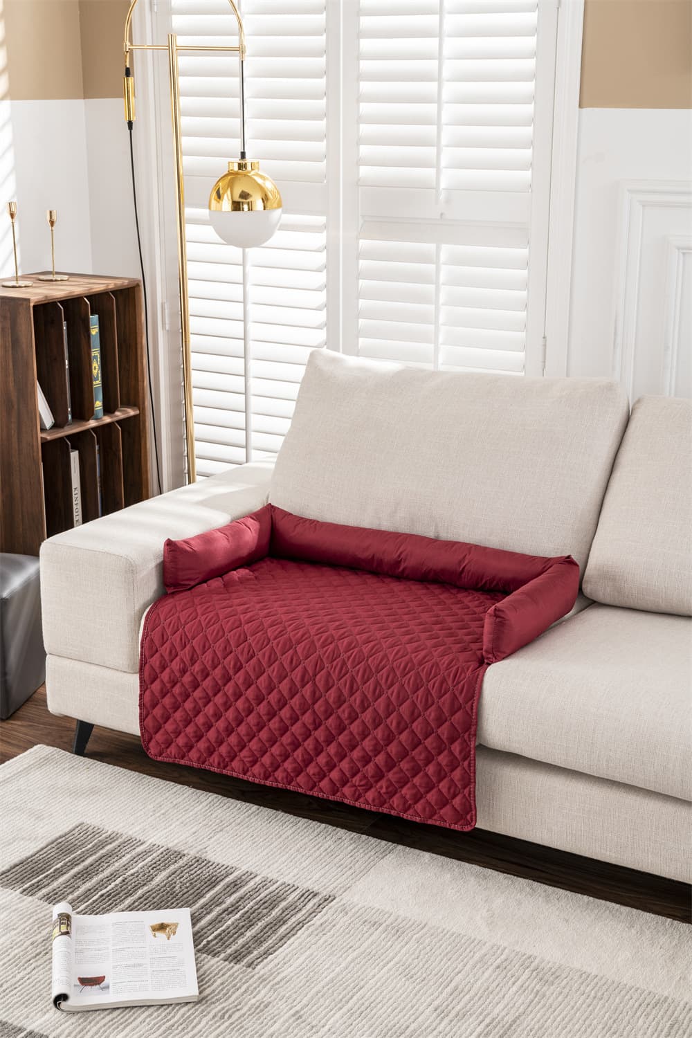 Waterproof Sofa & Bed Protector Mat, 90 x 120cm view 3