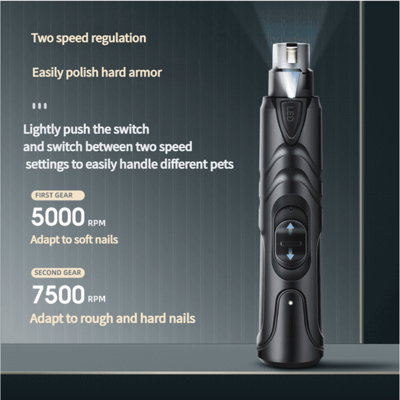 Dual-Speed Nail Grinder