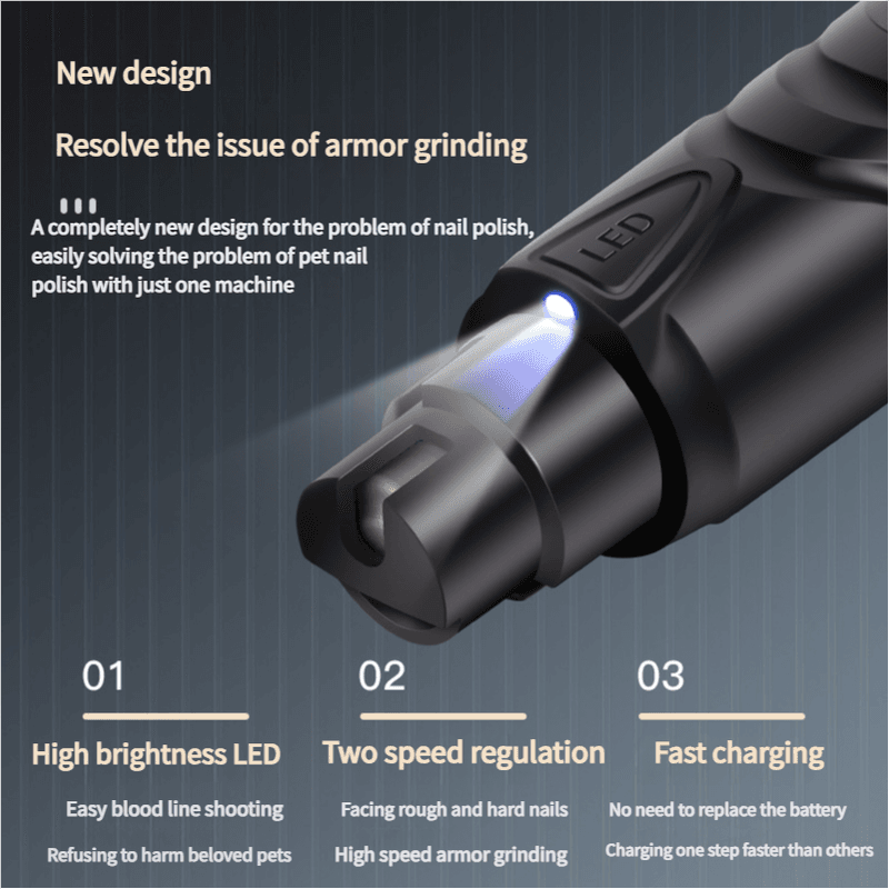Dual-Speed Nail Grinder view 4