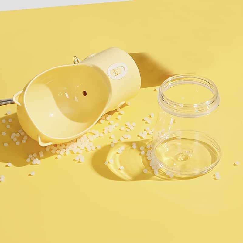 Travel Water Bottle with Bowl Dispenser, 380ml view 2