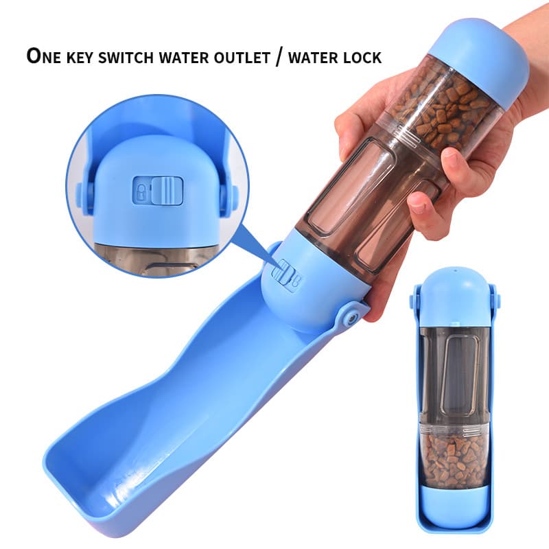 2-in-1 Water & Food Travel Bottle view 2