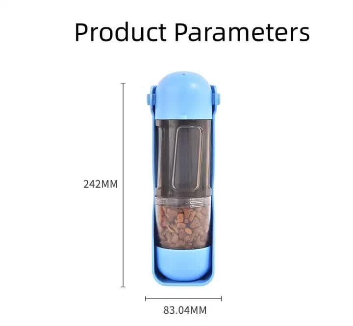 2-in-1 Water & Food Travel Bottle view 4