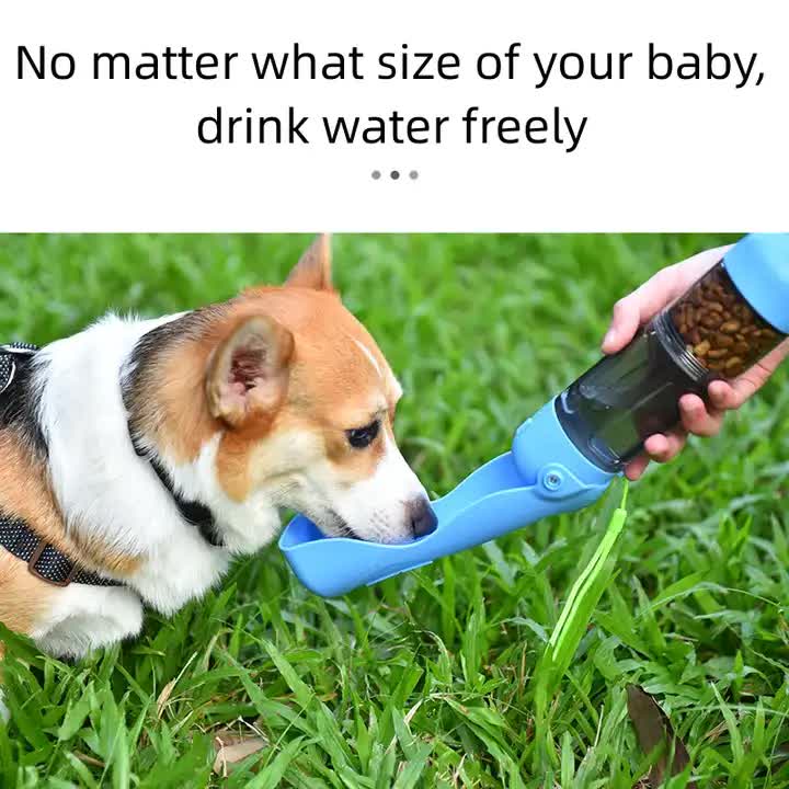 2-in-1 Water & Food Travel Bottle view 5