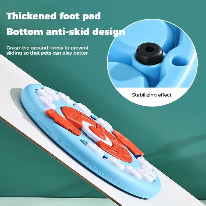 Puzzle Feeder Toy, Blue view 8