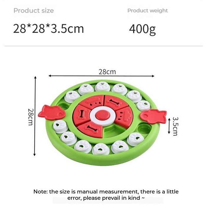 Puzzle Feeder Toy, Blue view 9