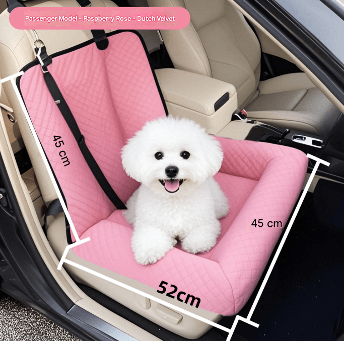 Plush Car Booster Seat