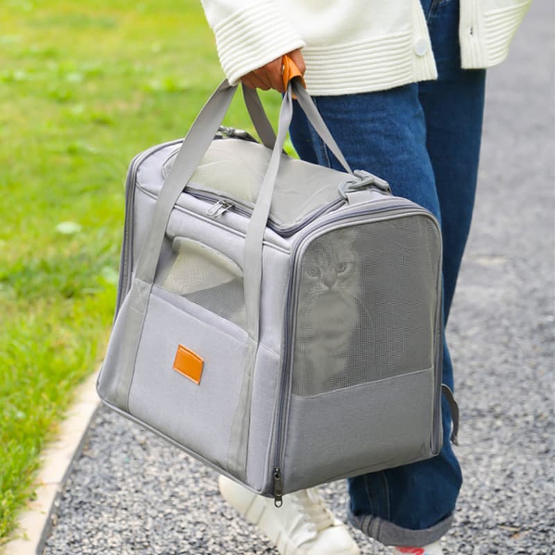 Foldable Soft Carrier, Small, Black view 3