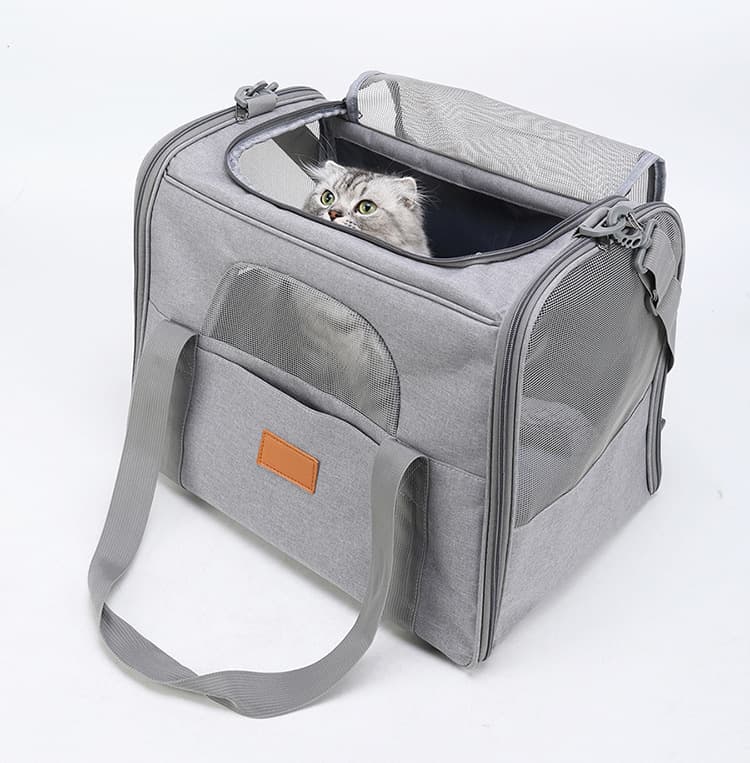 Foldable Soft Carrier, Small, Black view 7