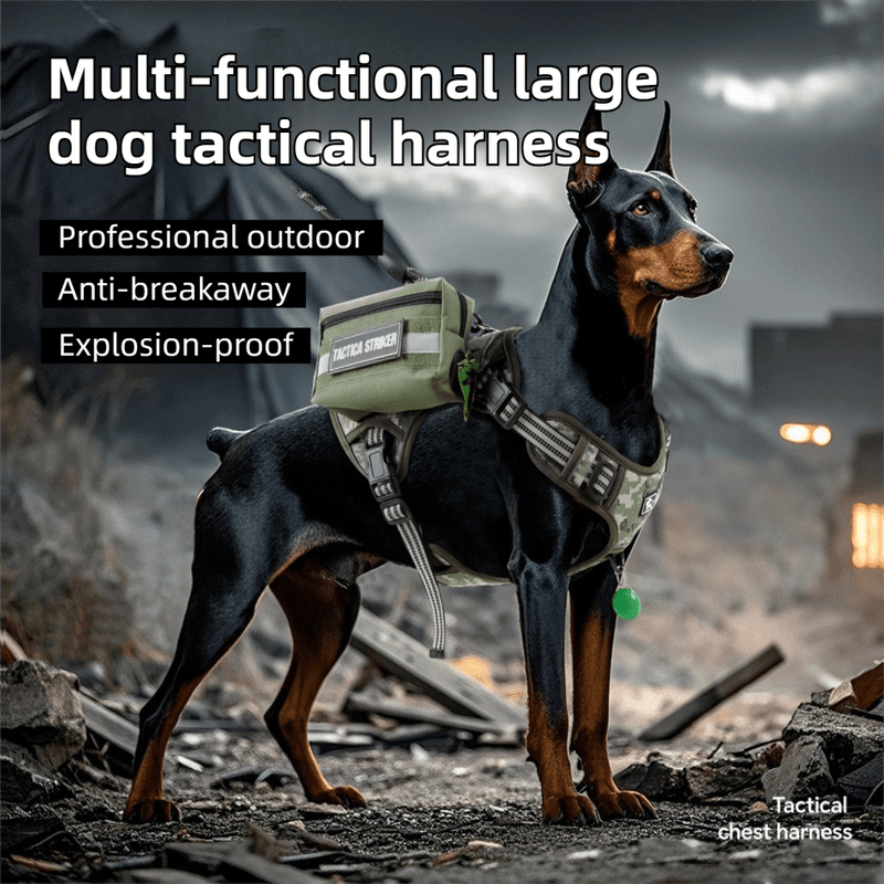Tactical Harness Set, 3 Piece XL, Camouflage view 2