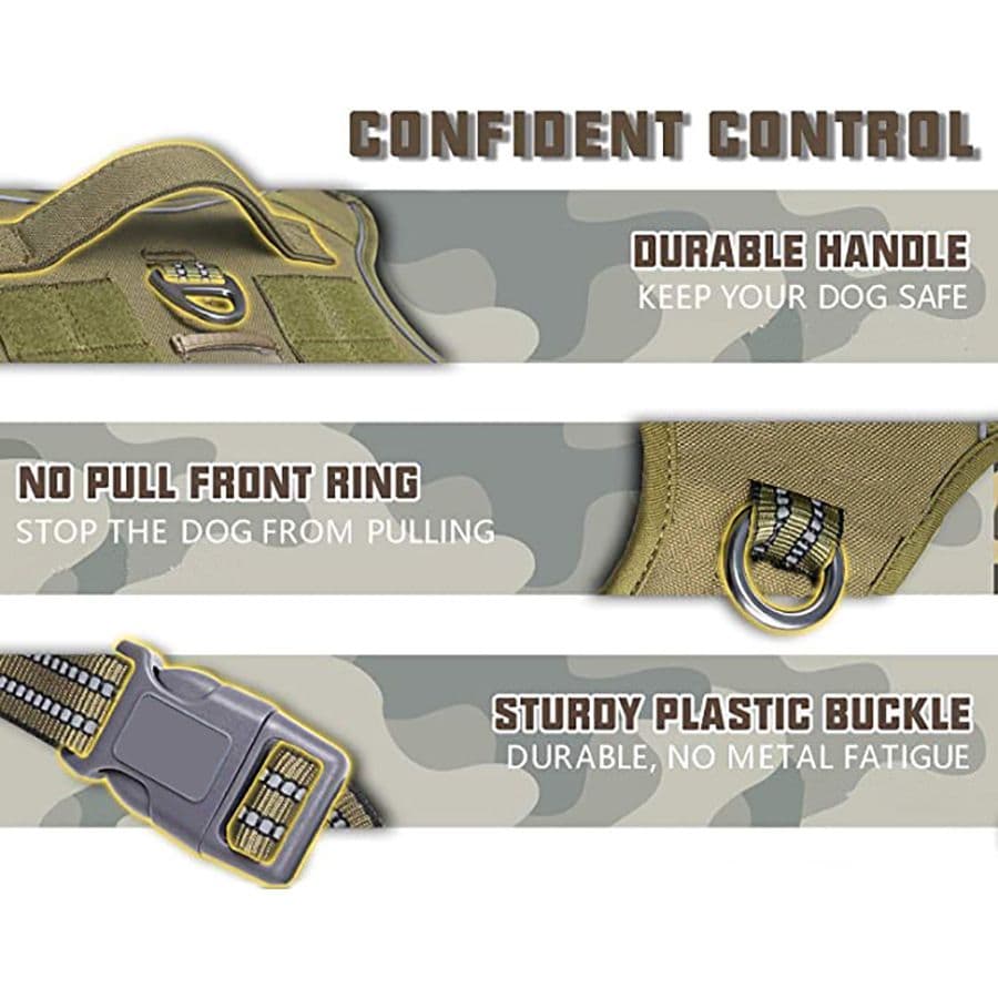 Tactical Mesh Harness, Camouflage view 4