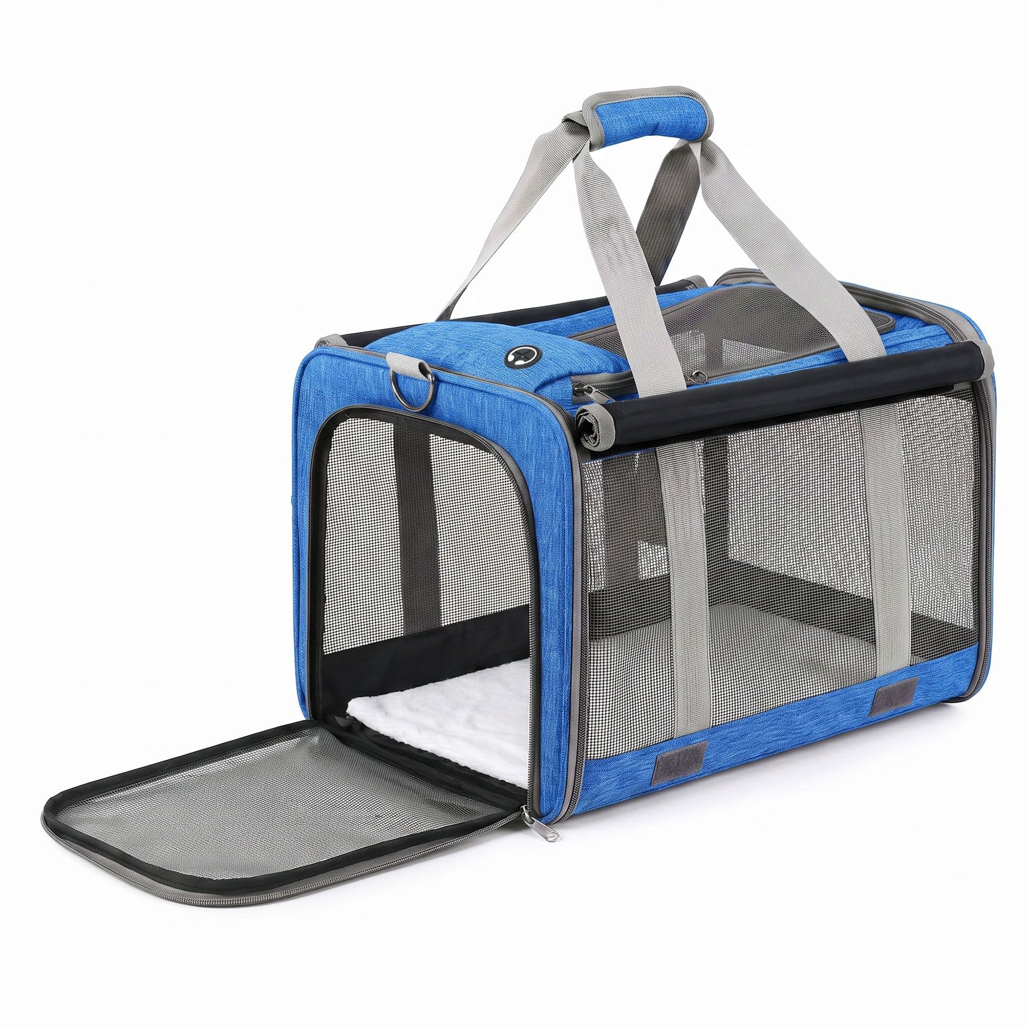 Foldable Carrier Bag (i.Pet), Blue